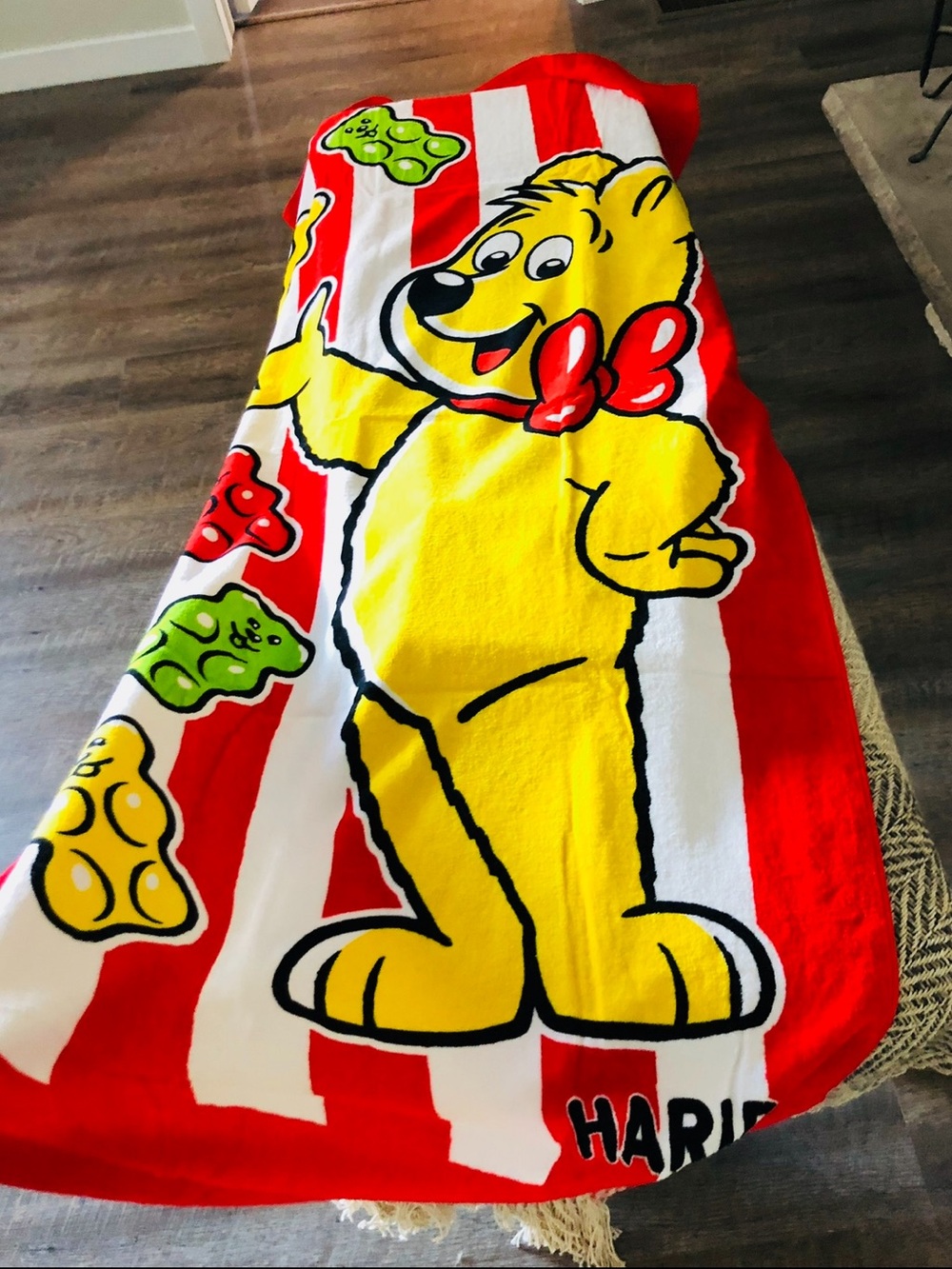 Haribo Gummy Bear Beach Towel